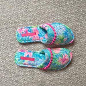 Never Worn Lily Pulitzer Slippers